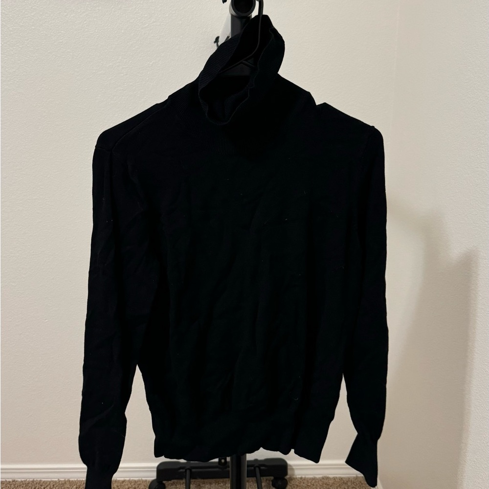 H&M Black Turtleneck Sweater